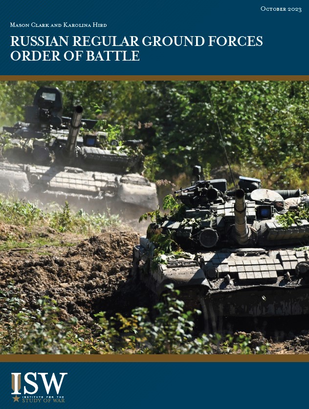 Russian Regular Ground Forces Order Of Battle: Russian Military 101 ...